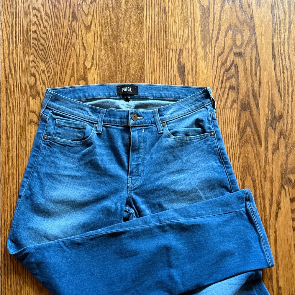 PAIGE Classic Indigo Jeans